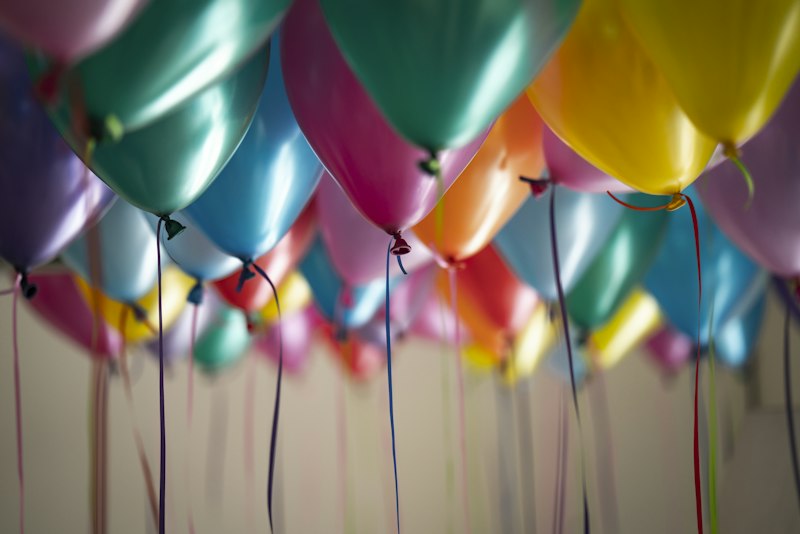 Birthday garlands